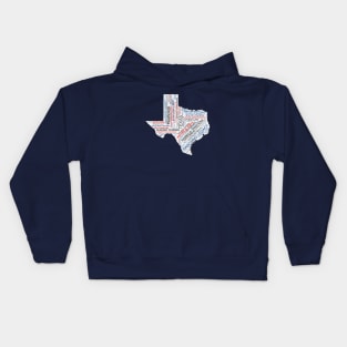 Texas Trails Kids Hoodie